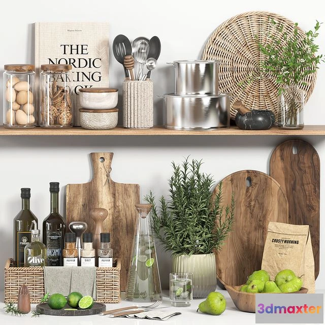 1542919 - Kitchen accessories 06 3D Max