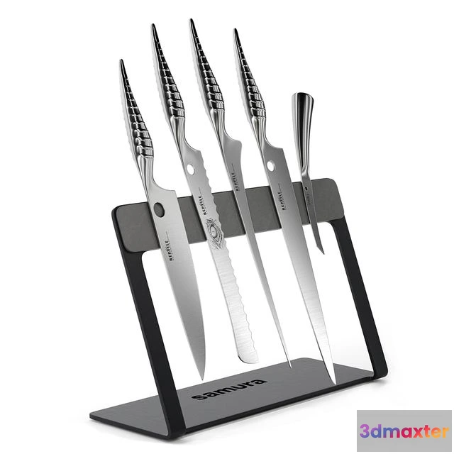 1547586 - Samura Reptile Set 1 3D Max