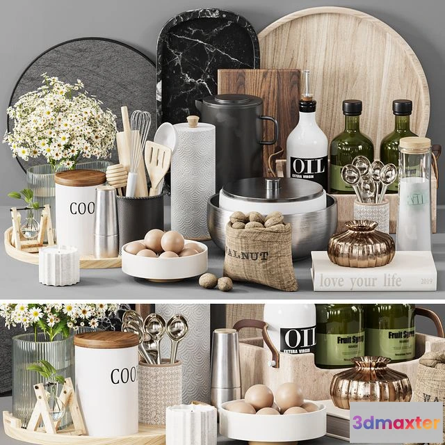 1549155 - Kitchen accessories 043 3D Max