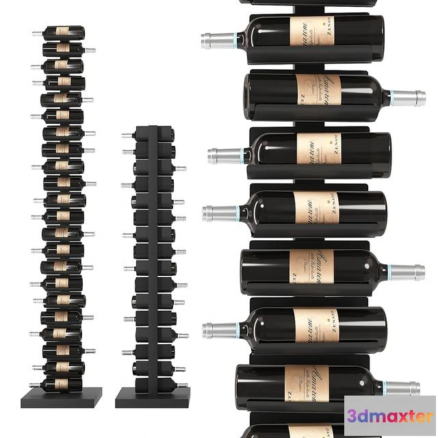 1551681 - Italian Wine Rack Opinion Ciatti Ptolomeo Vino 3D Max