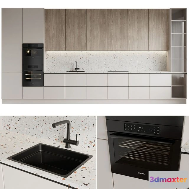 1561066 - 2 Kitchen 2 3D Max