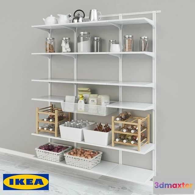 1567504 - IKEA Wall tire Algot ikea BOAXEL 3D Max