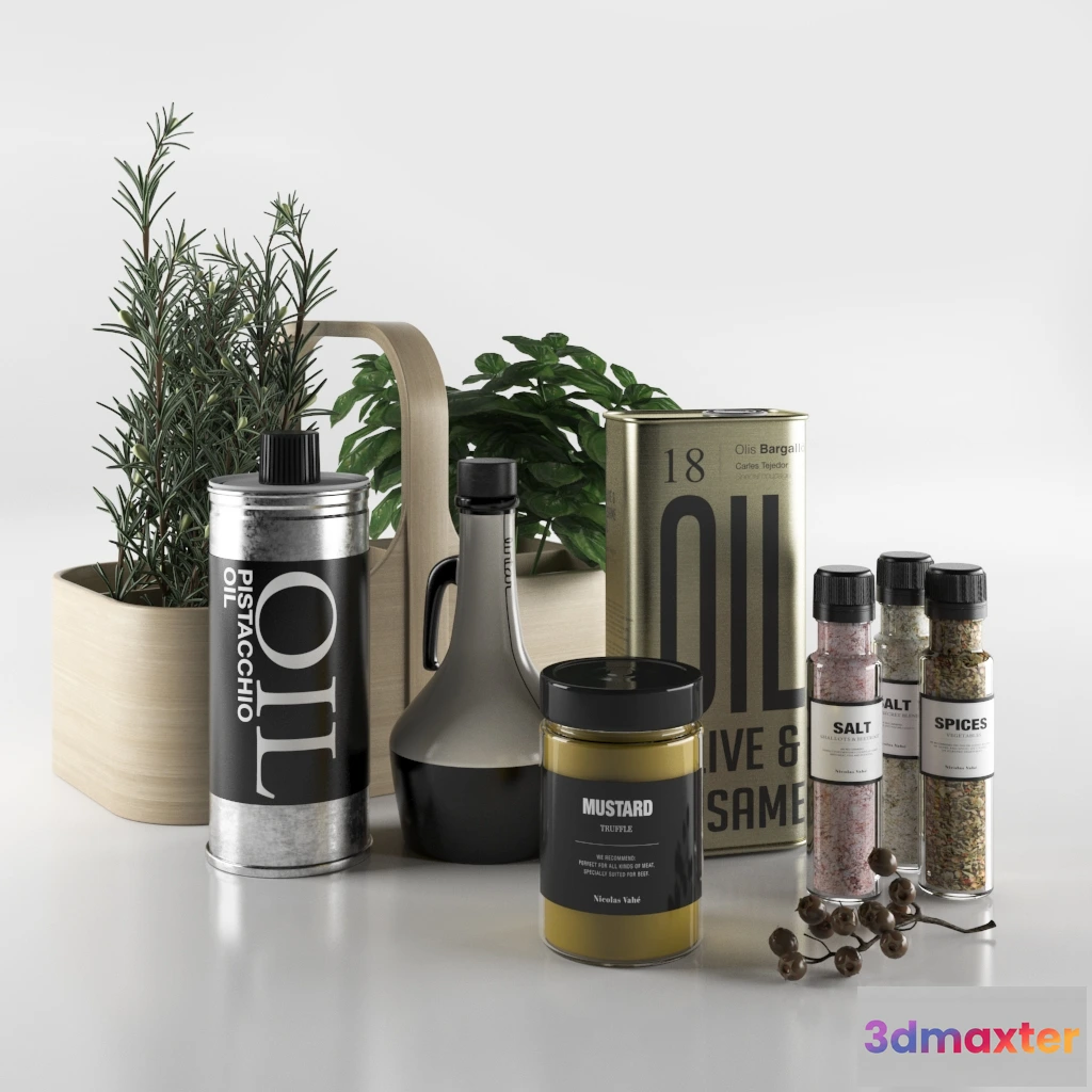 1646528 - kitchen - Kitchen set 8 3D Max