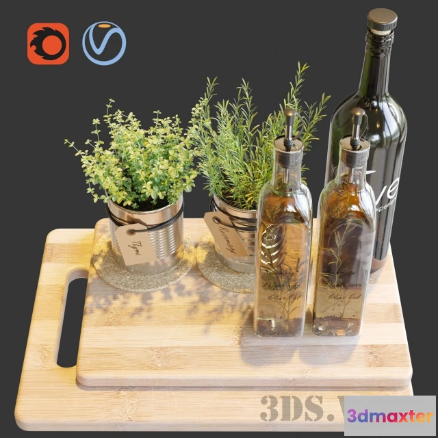 1646578 - kitchen - IKEA set Winter 2017 3D Max