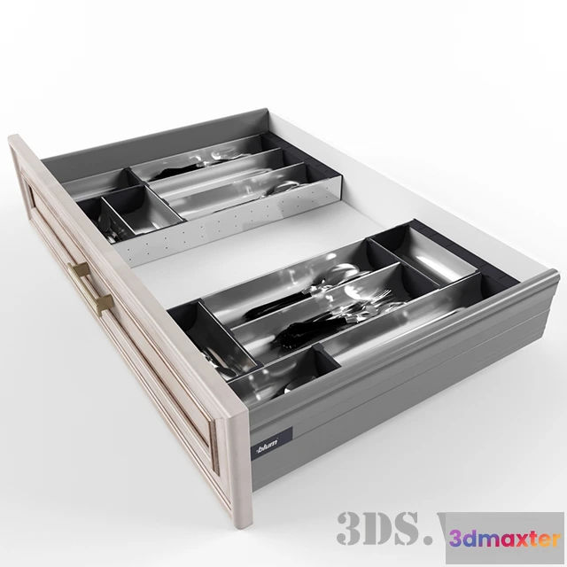 1646586 - kitchen - Kitchen cabinet filling 3D Max