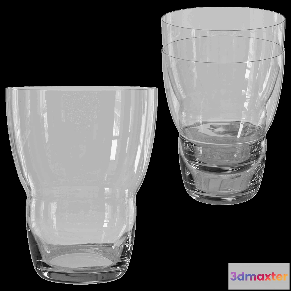 1646618 - Vipp - Glass 5 oz  2 pcs. 3D Max