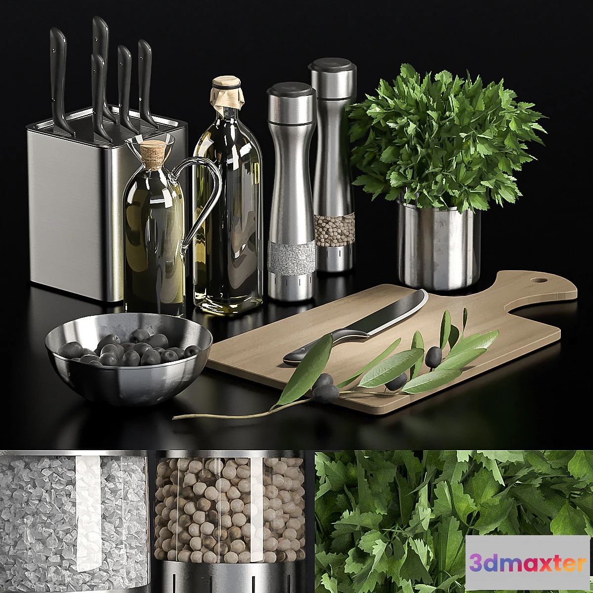 563703 - Decorative set for the kitchen