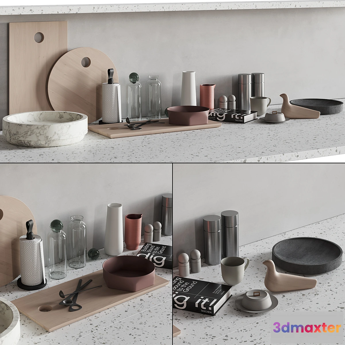 563927 - 066 Kitchen Decor Set Accessories 01