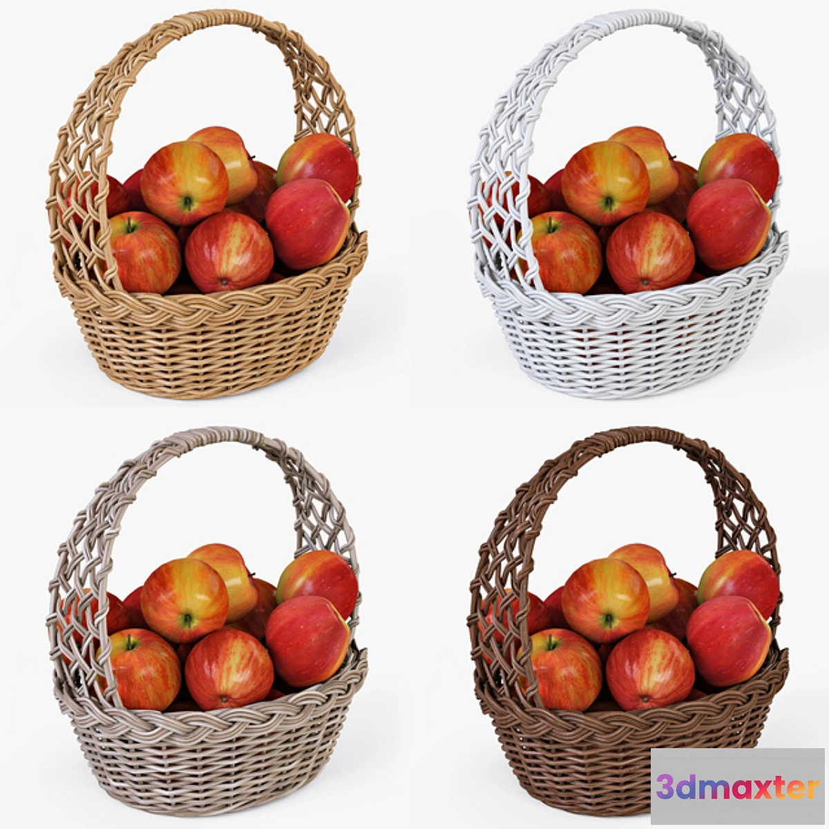 577898 - Wicker basket with apples 04