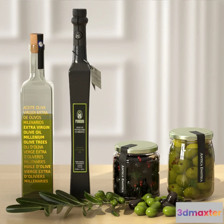 578500 - Olive and Oil set