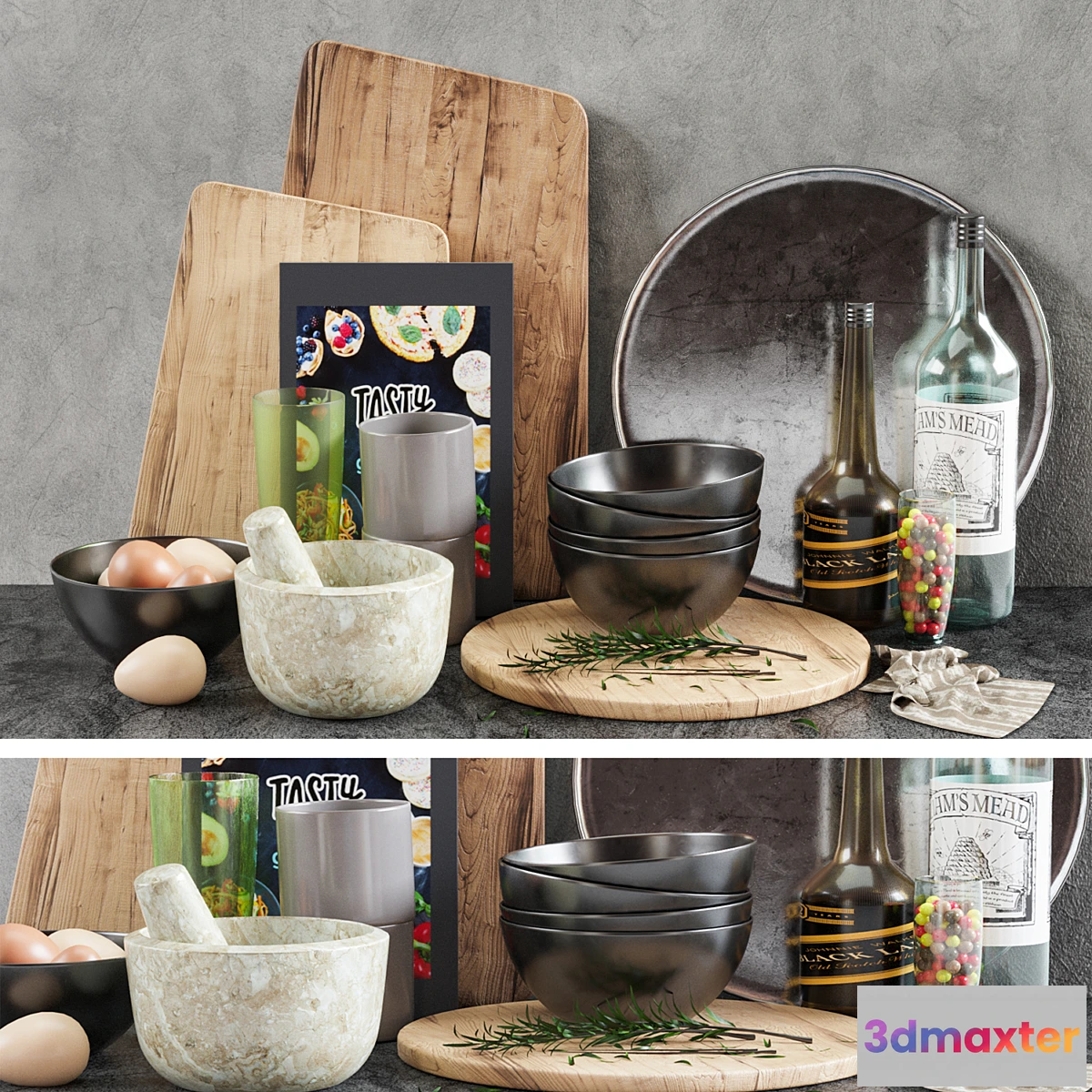 613255 - Kitchen Decorative set 01