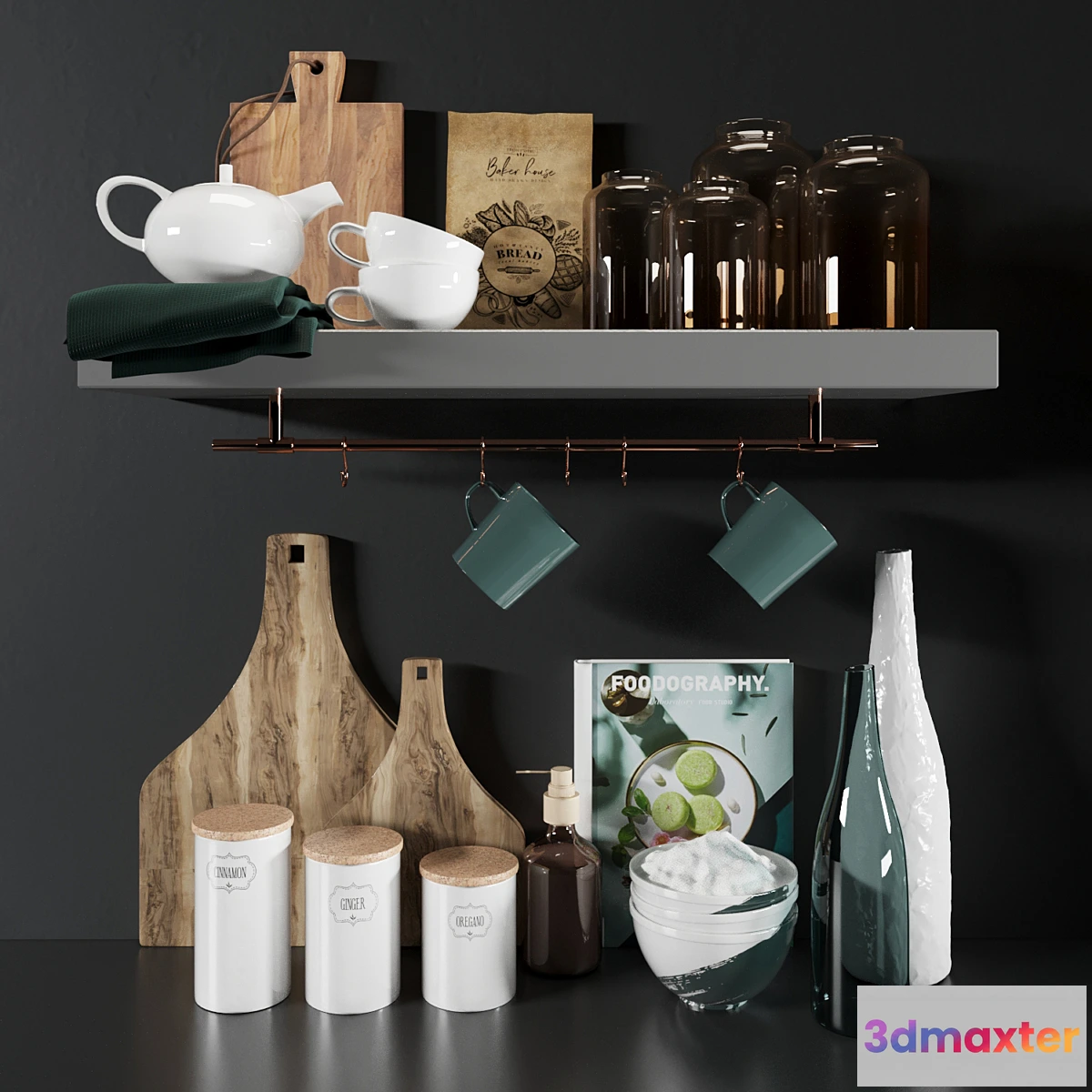 613379 - Decorative set for the kitchen - No.6