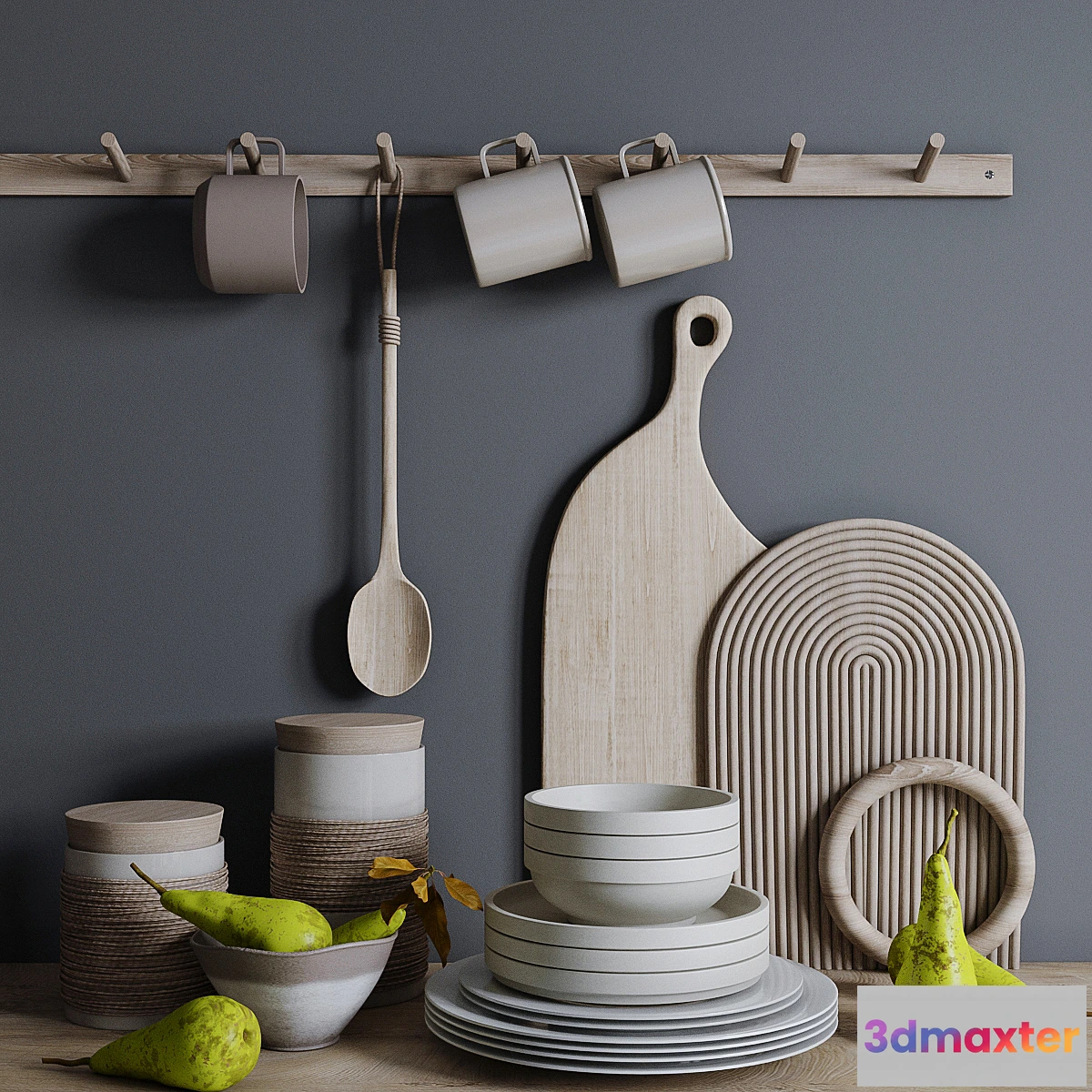 613415 - Decorative set for the kitchen # 1