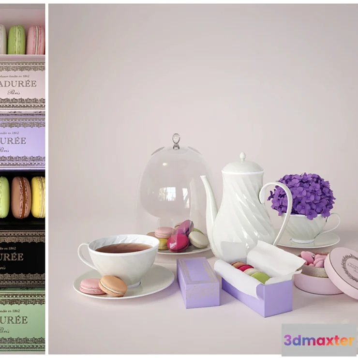 626065 - Macaroon with tea