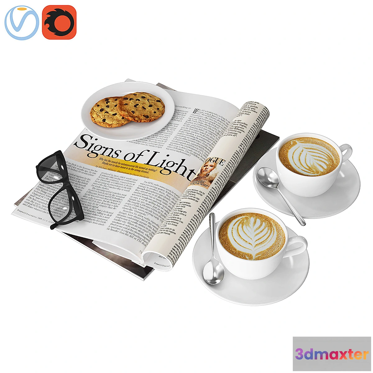 658809 - Coffee and magazine