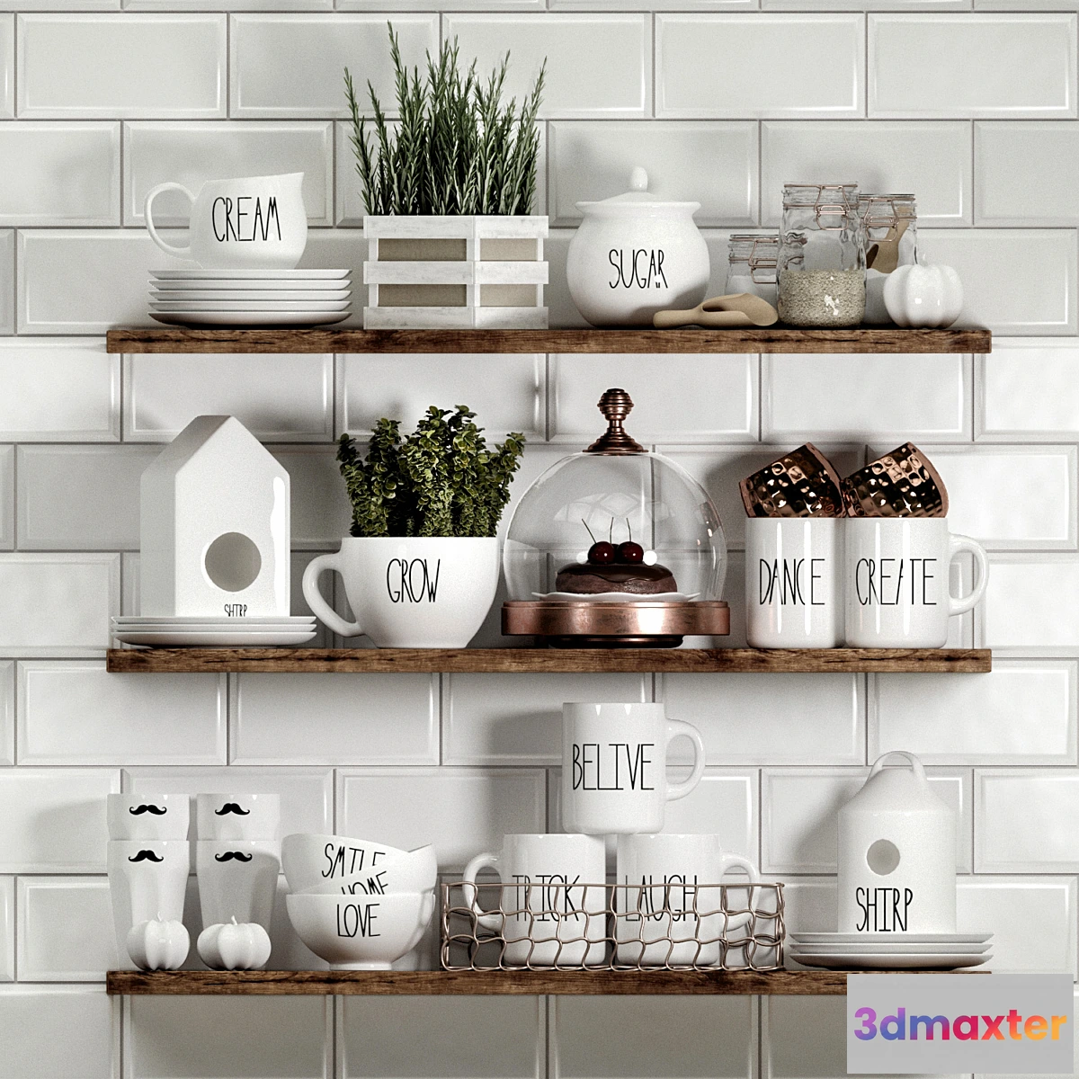 661335 - Decorative set for kitchen - No.4