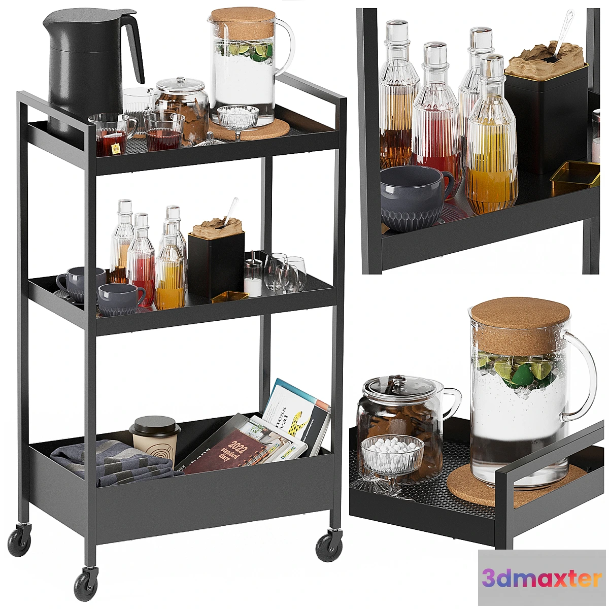 712766 - Ikea kitchen Rolling storage-3