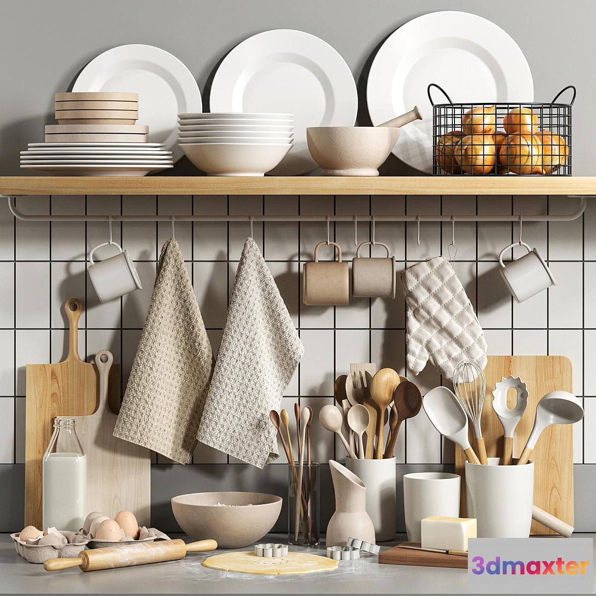 775703 - Decorative kitchen set 05