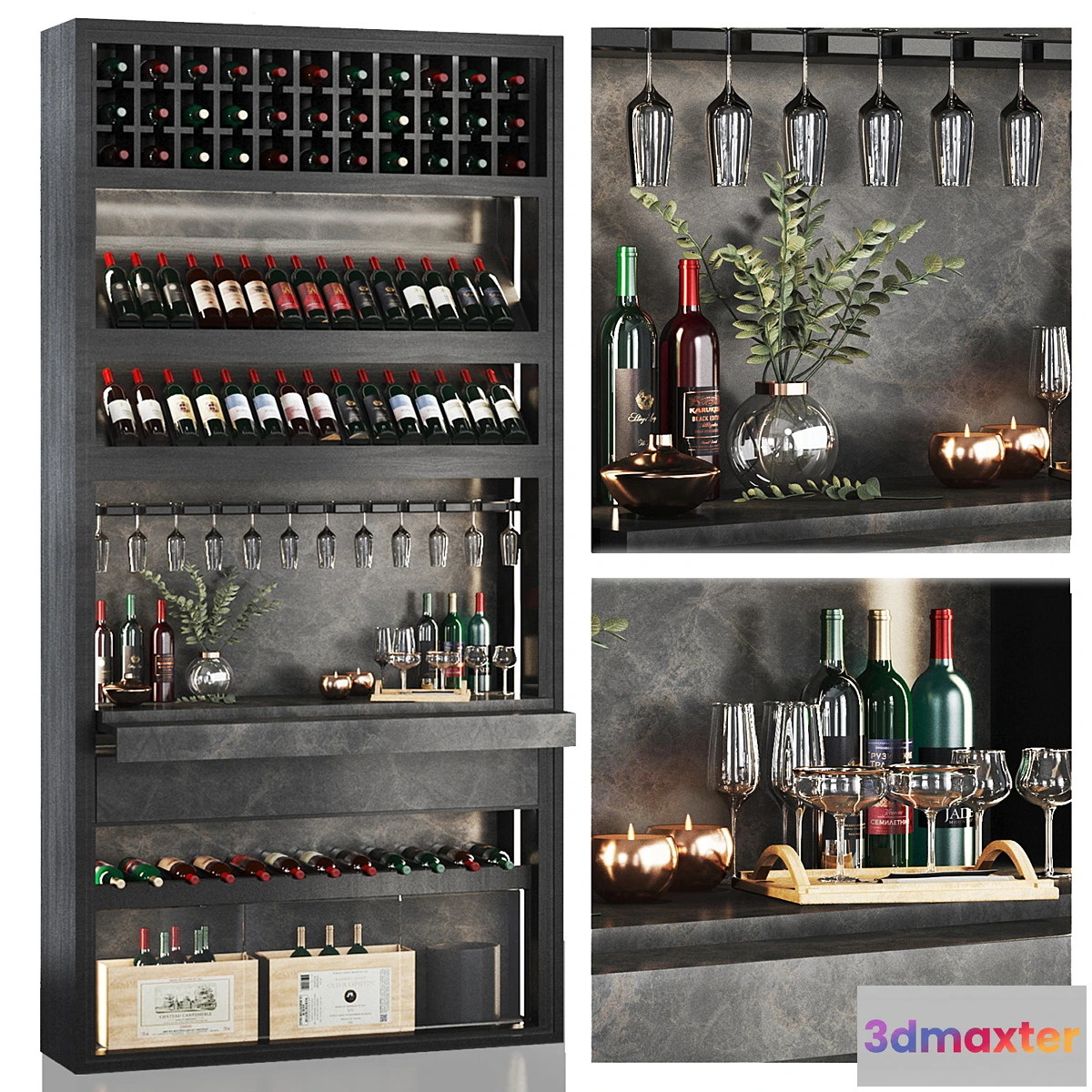 775879 - minibar- wine shelf