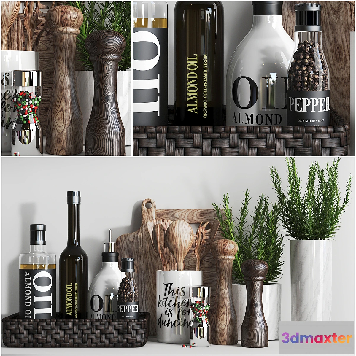 775975 - set405 -rustic wood kitchen