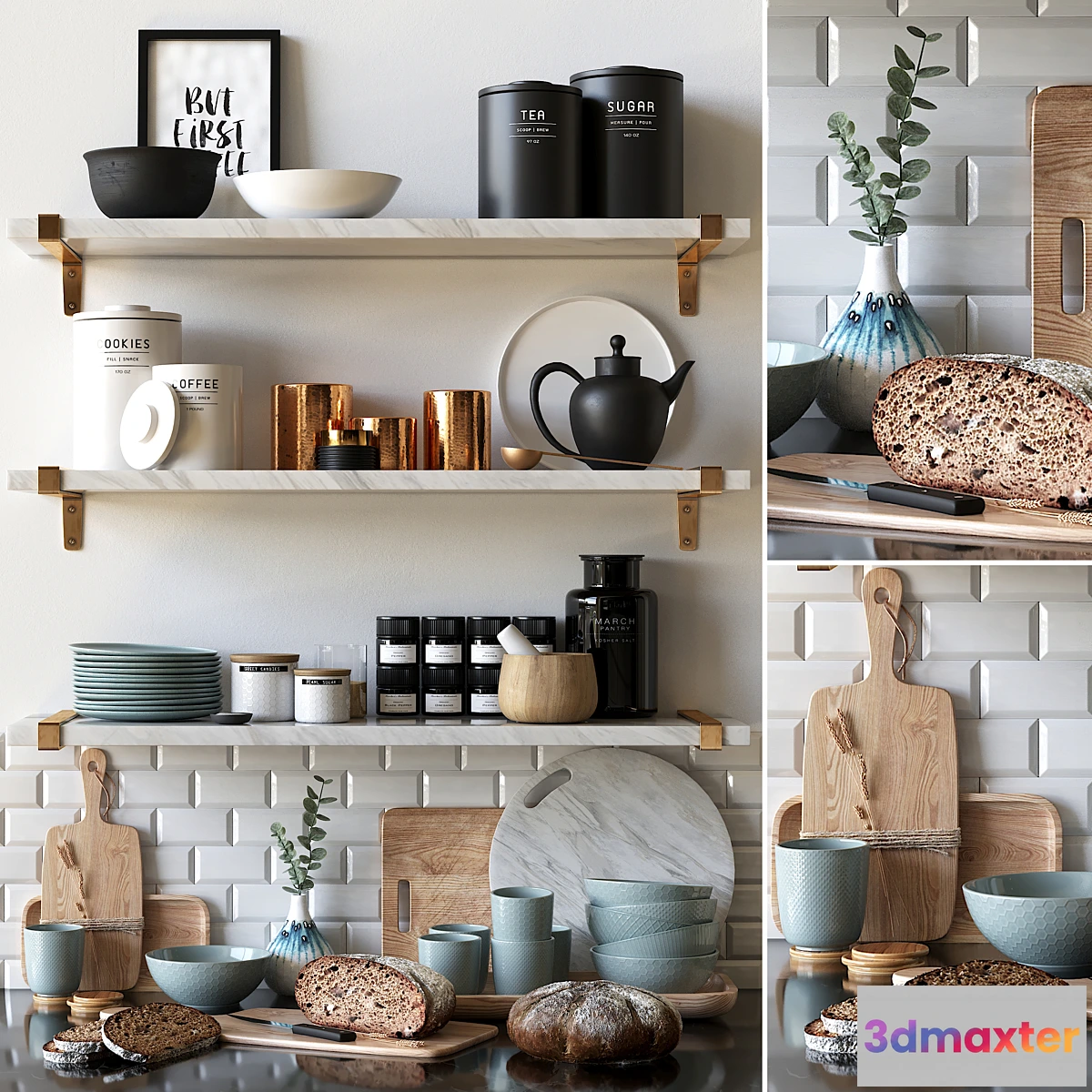 776033 - Decorative set for the kitchen 2 - No.4