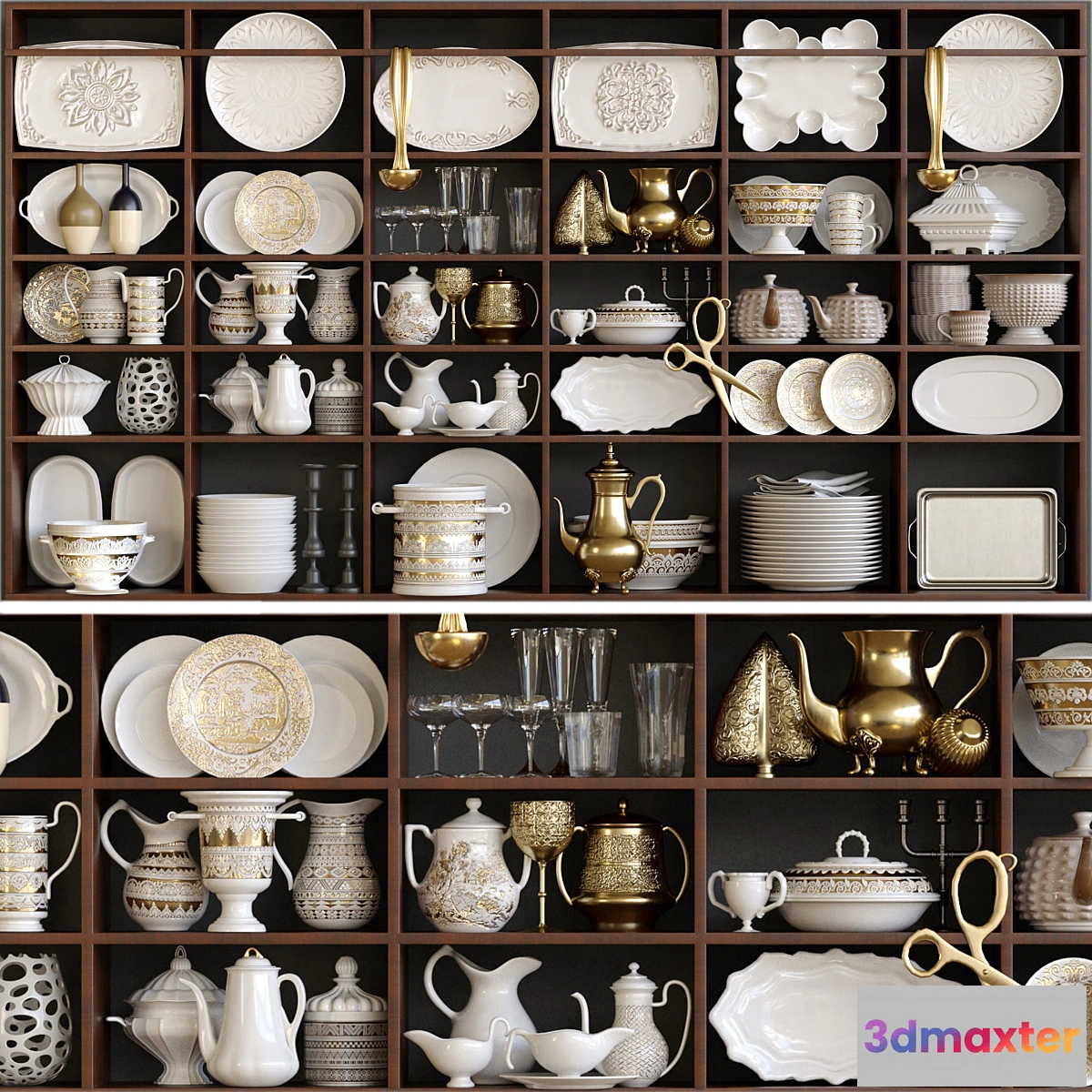 776049 - Wardrobe in a classic service. Tableware - No.2