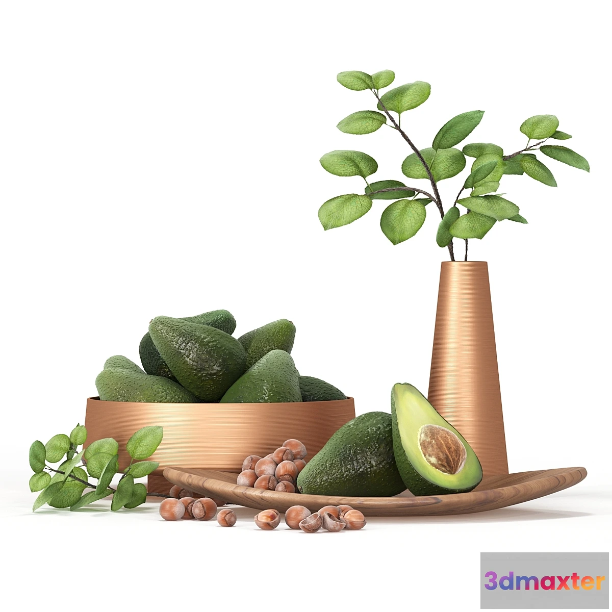 787482 - Decorative set for the kitchen with avocado