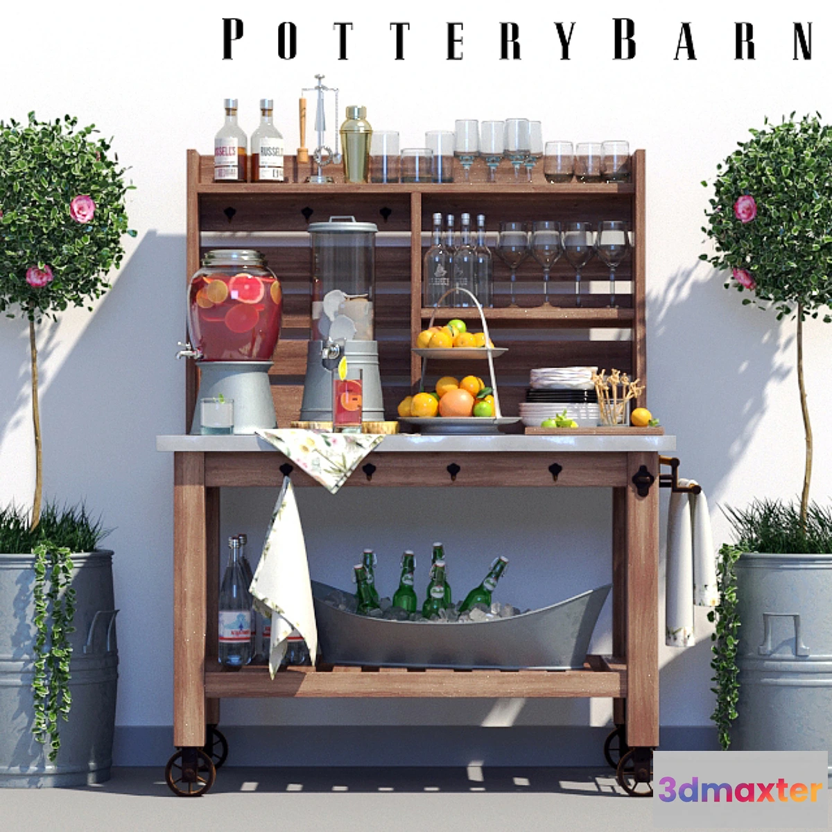 898108 - Buffet Pottery Barn Abbott Set - No.3