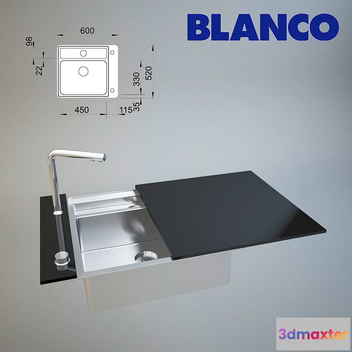 1272846 - BLANCO STATURA 6-IF 3D Max