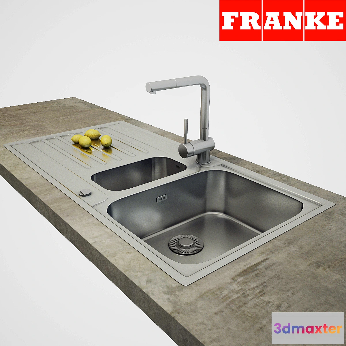 1279886 - Sink Franke Argos 3D Max