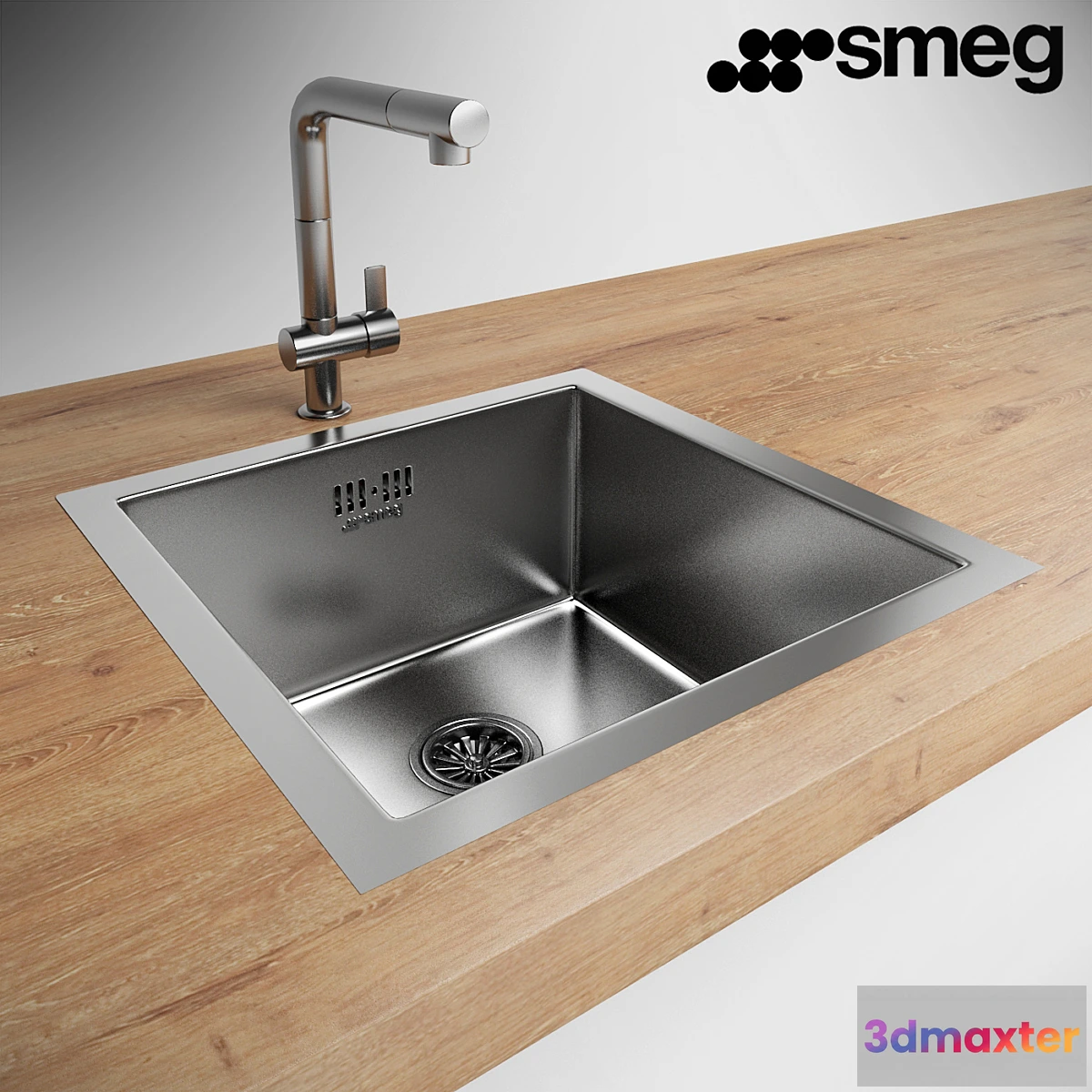 1287404 - Sink Smeg VQ40-2 3D Max