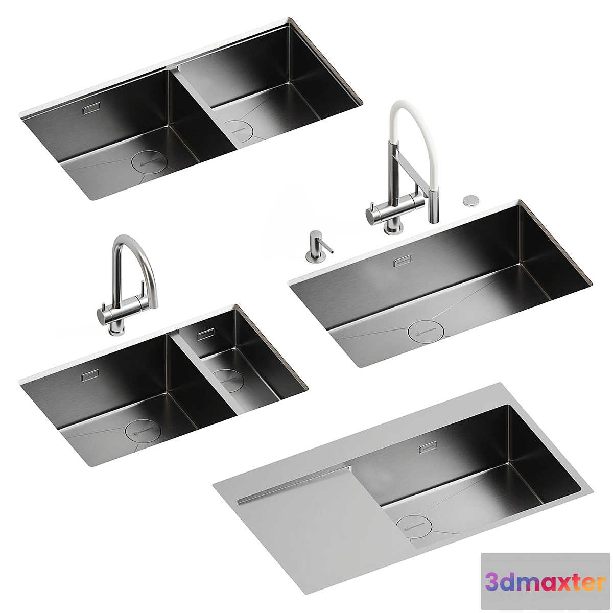 1293315 - Sinks and faucets Omoikiri 3D Max