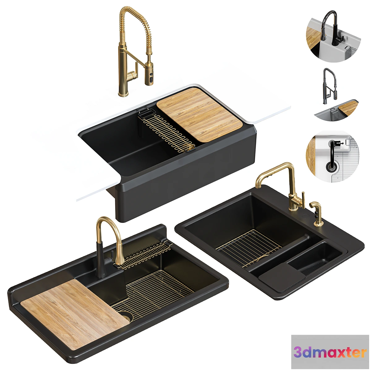 1303092 - kohler sink set - No.2 3D Max