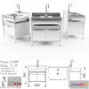 1399476 - steel sinks 3D Max