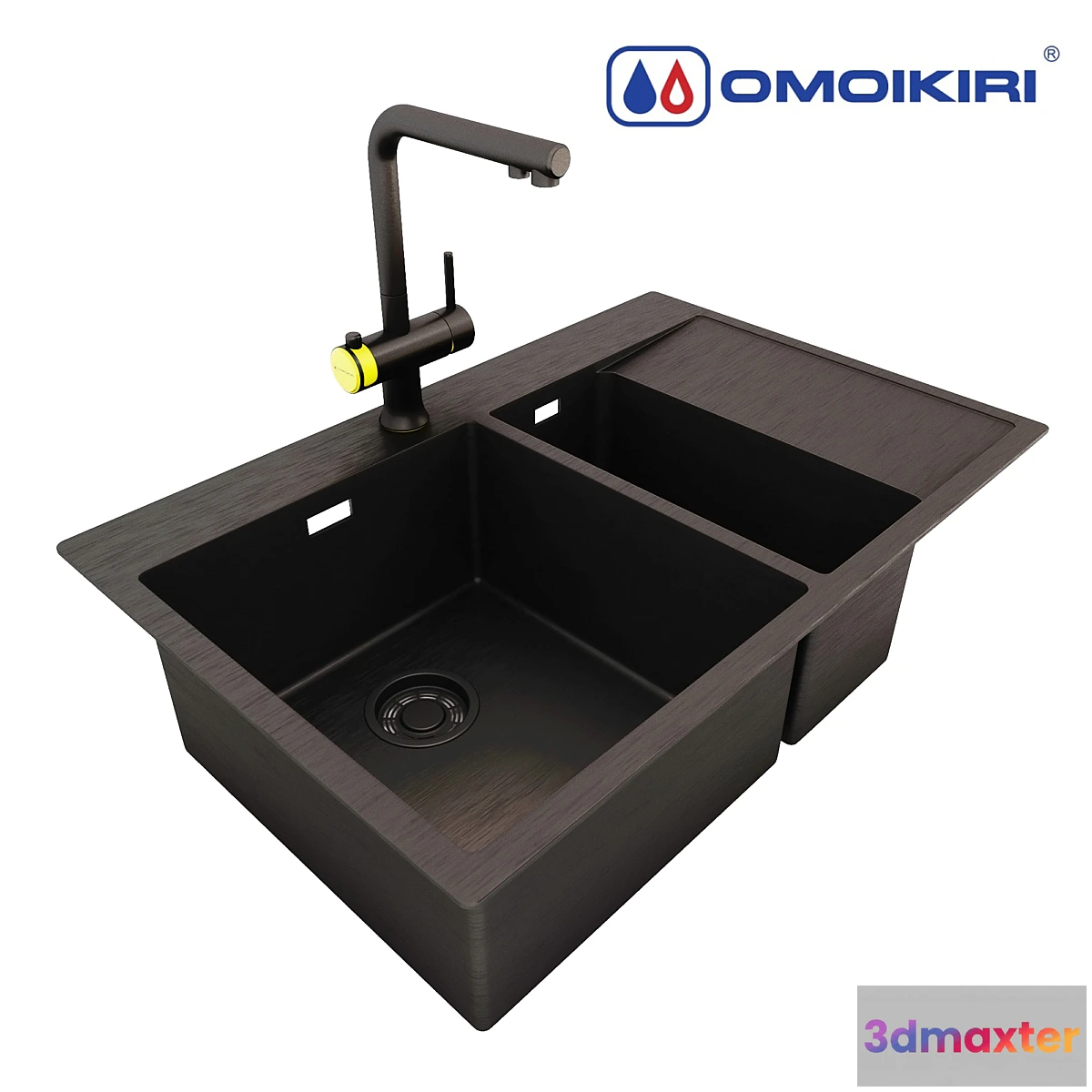 1404202 - Mixer and sink OMOIKIRI 3D Max