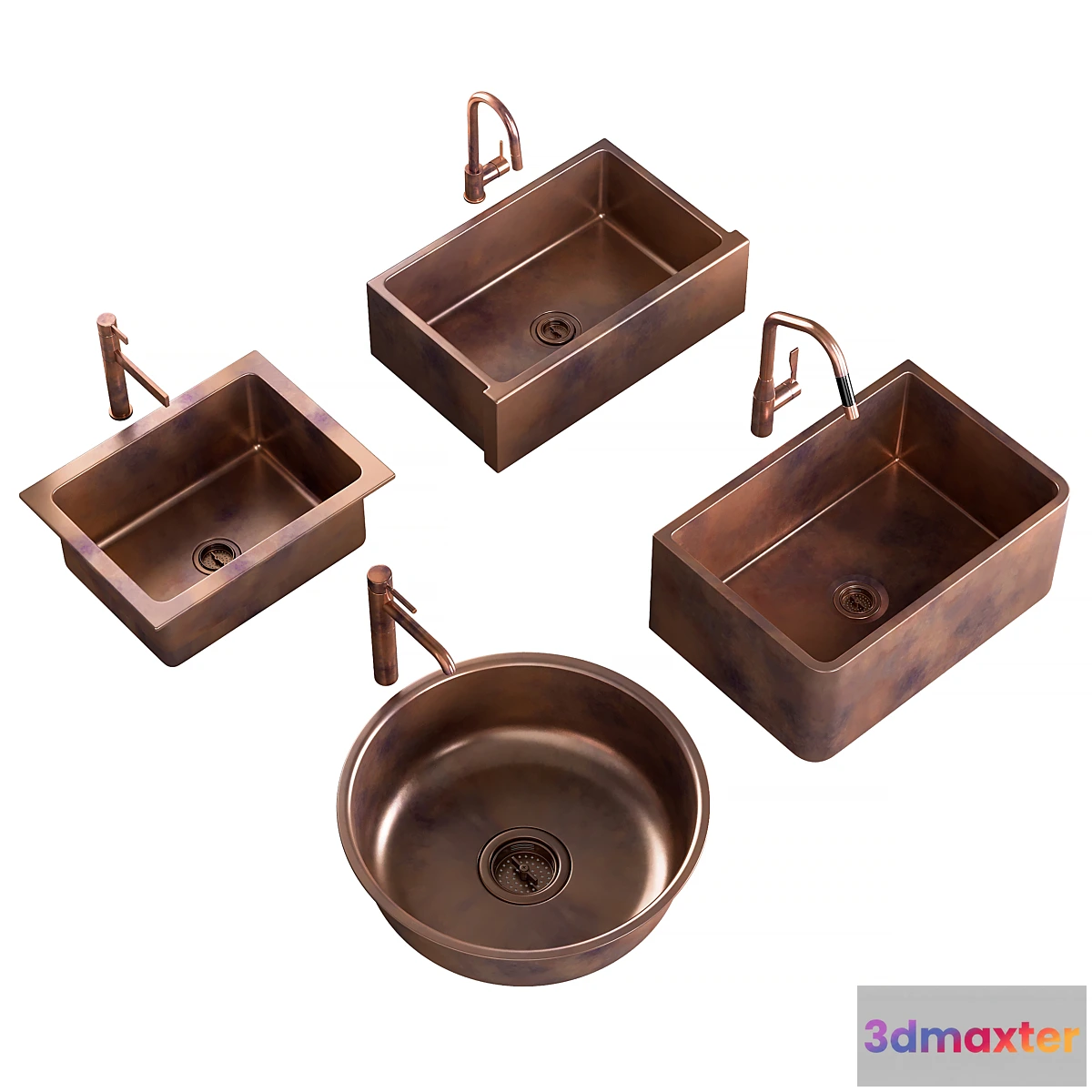 1406432 - Sinks and Mixers 2 3D Max