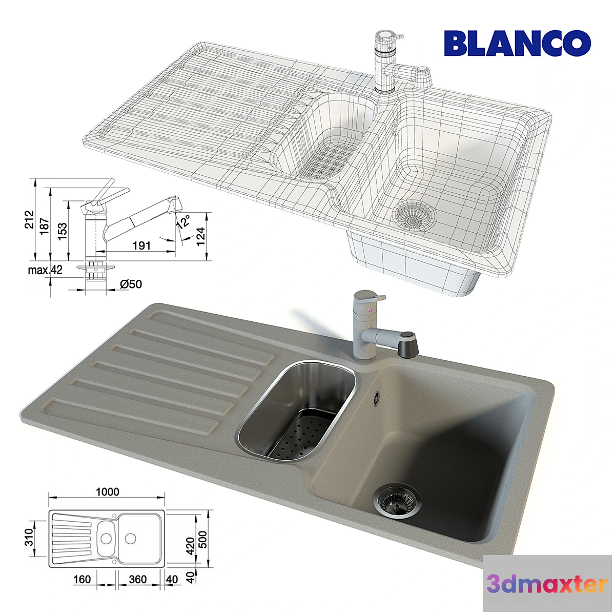 1430272 - Blanco Nova 6s_Actis-s 3D Max