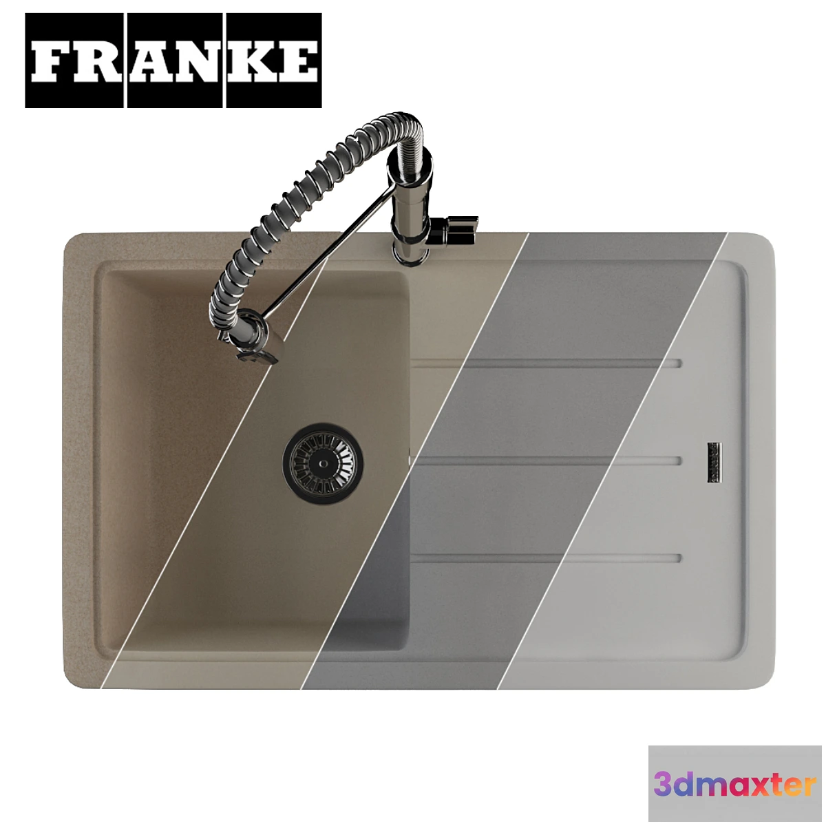 1438140 - Sink Franke Basis BFG 611-78 3D Max