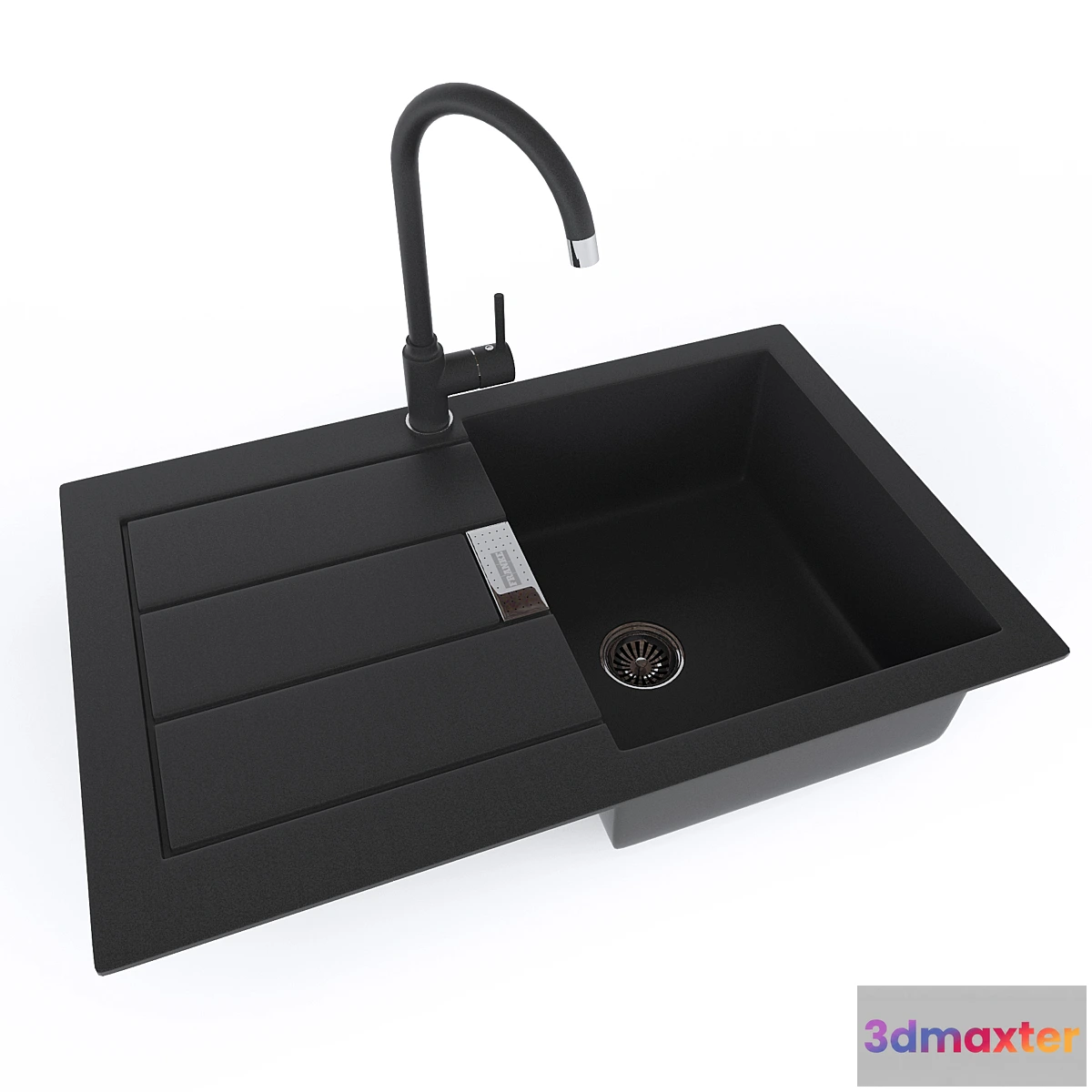 1447848 - Sink and faucet Franke 3D Max