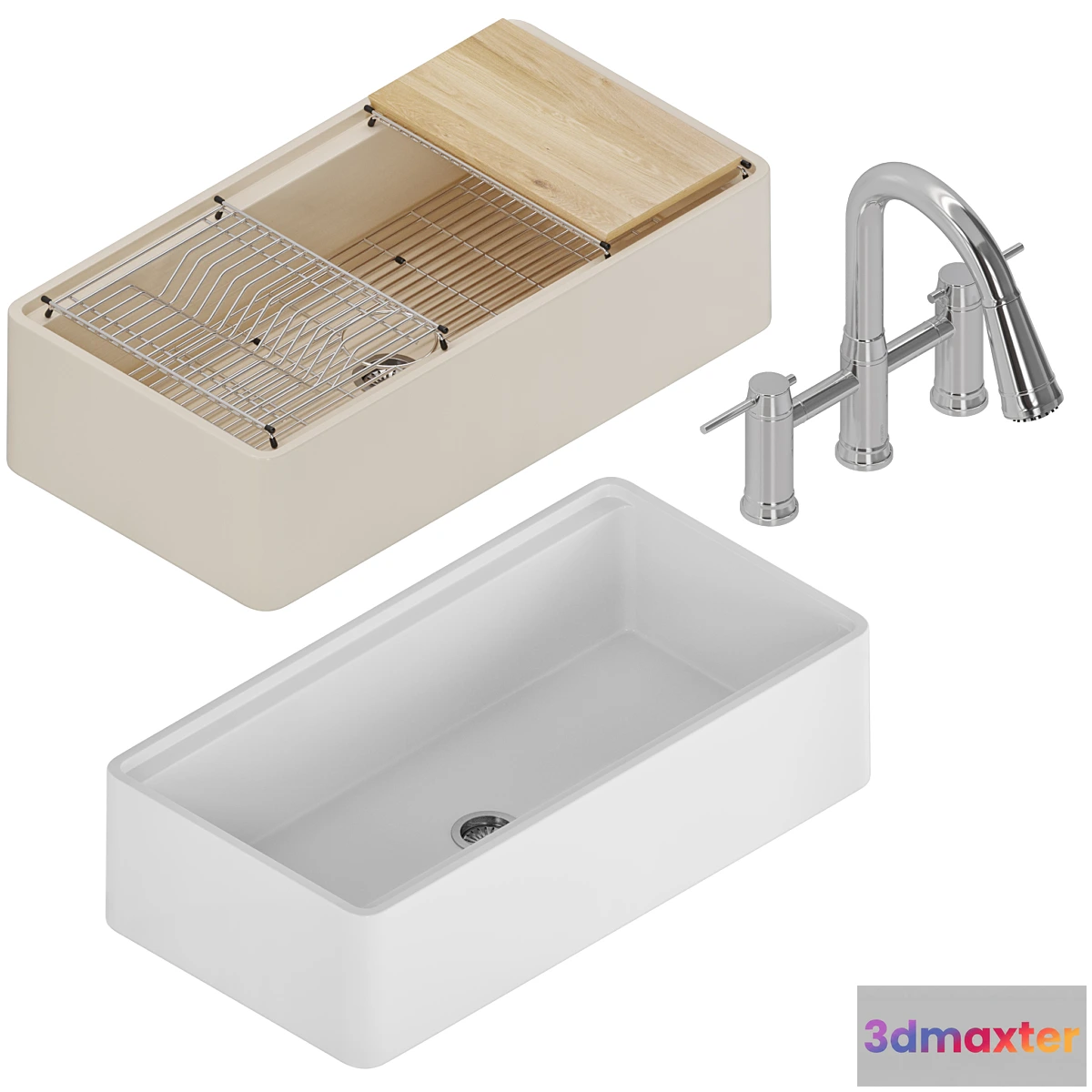 1452534 - Blanco Profina and Blanco Empressa Bridge 3D Max