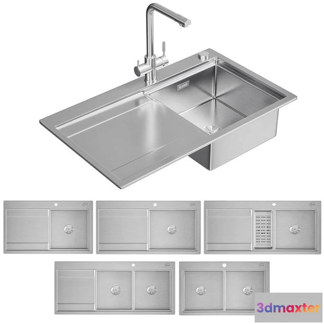 1550631 - Blanco Divon II 45-5-6-8S-8 IF 3D Max