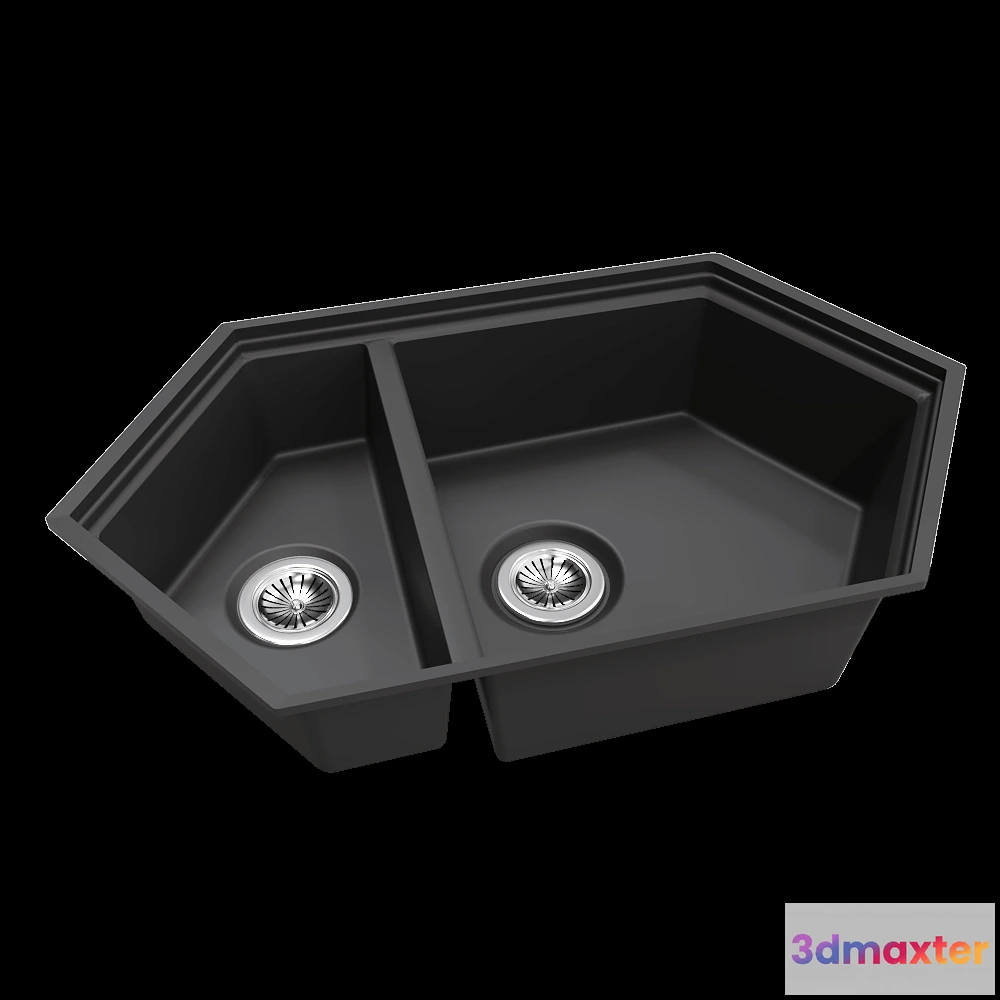 1646650 - Kit Kraken - Kitchen sink Creek 3D Max