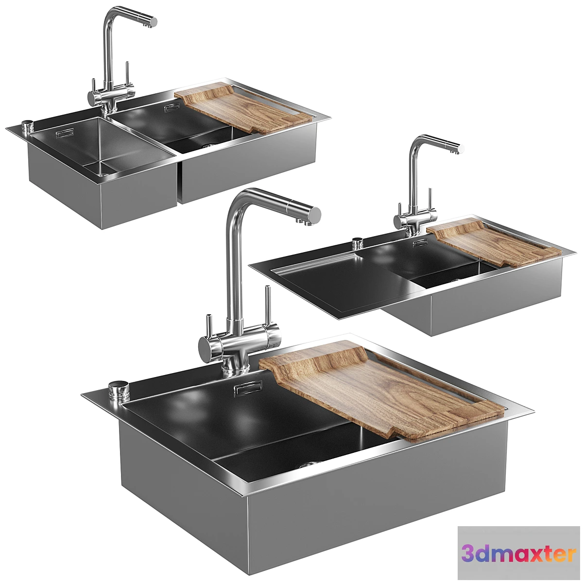 590320 - Sink with mixer