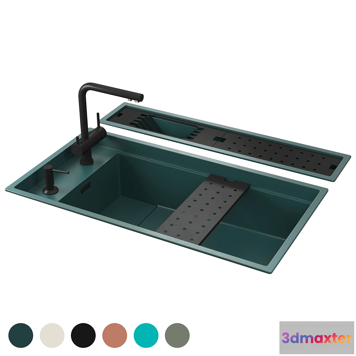 685148 - Sink and mixer Omoikiri Kinaru Pro 86-U_I