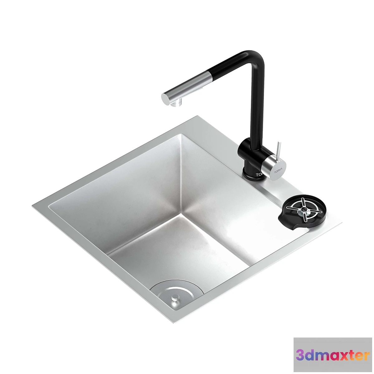 776091 - sink kitchen TORVA stainless steel sink - No.2