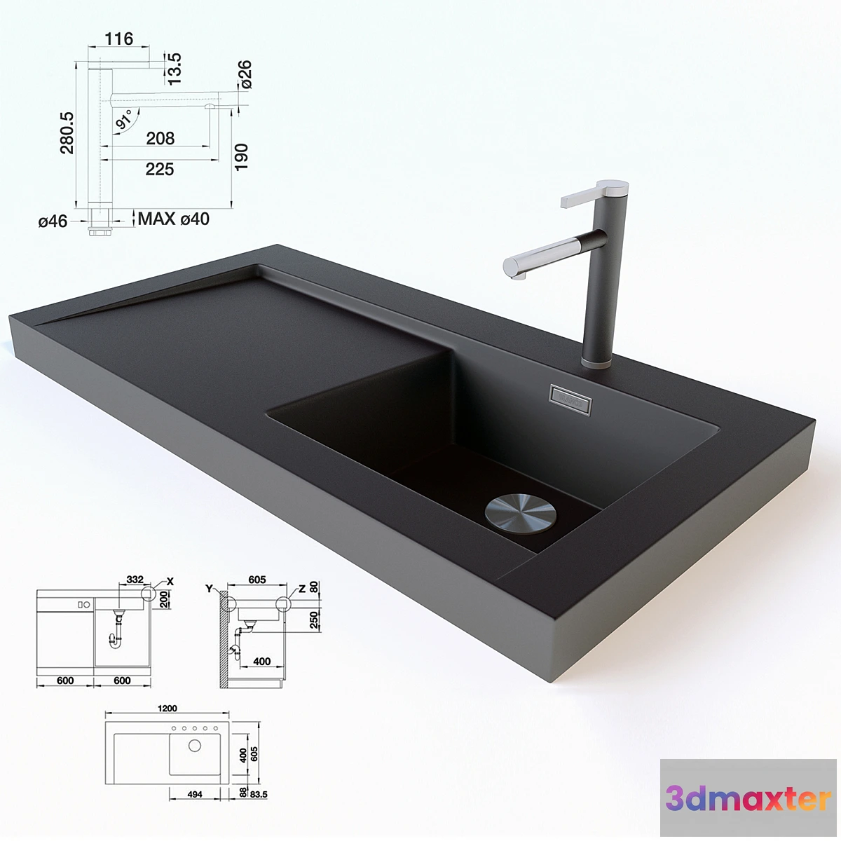 821186 - Blanco_Modex_M60 + Linee-S