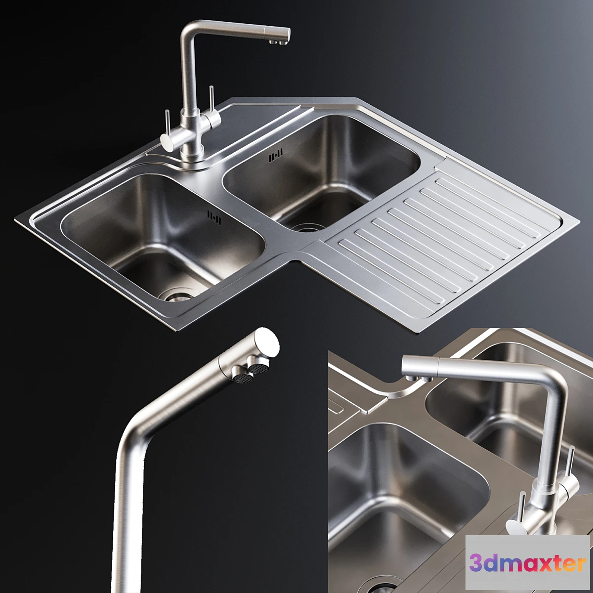 821198 - Sink Alba and Mixer Amalfi - No.2