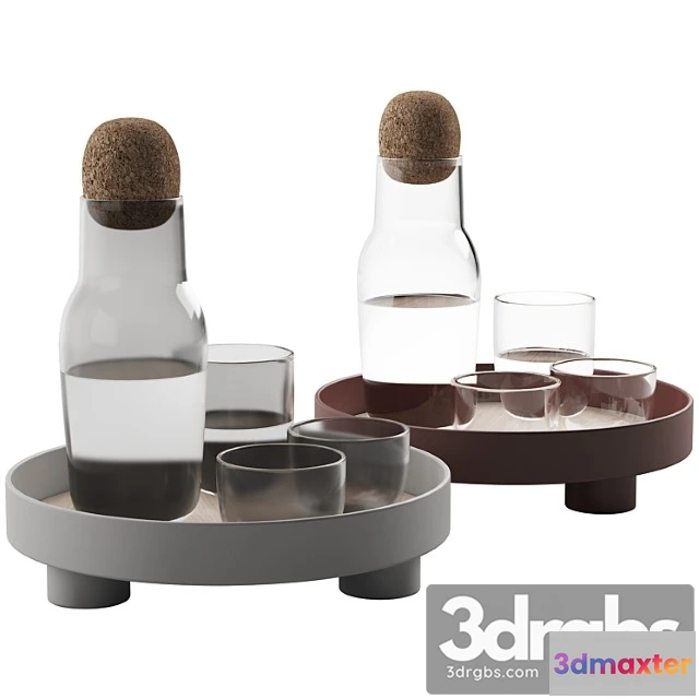 1044020 - 060 kitchen decor set dishes muuto carafe set 00