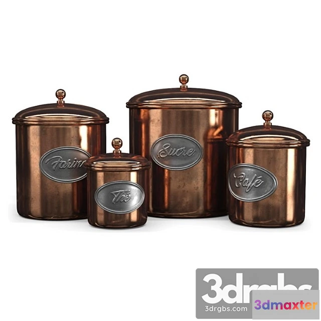 1044050 - Aged copper cans
