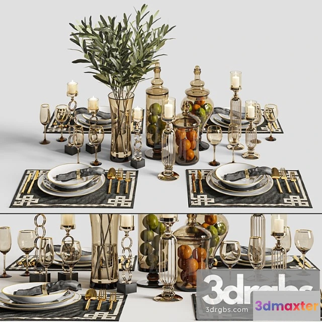 1044146 - Dinner table set 02